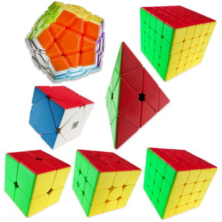 SADA KOCKY 2x2 + 3x3 + 4x4 + 5x5 + Pyraminx + Megaminx + Skewb + ZDARMA